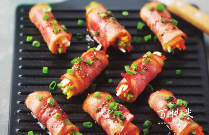 培根不止搭配金針菇，還可以這樣做，咸香爽口，解饞好吃